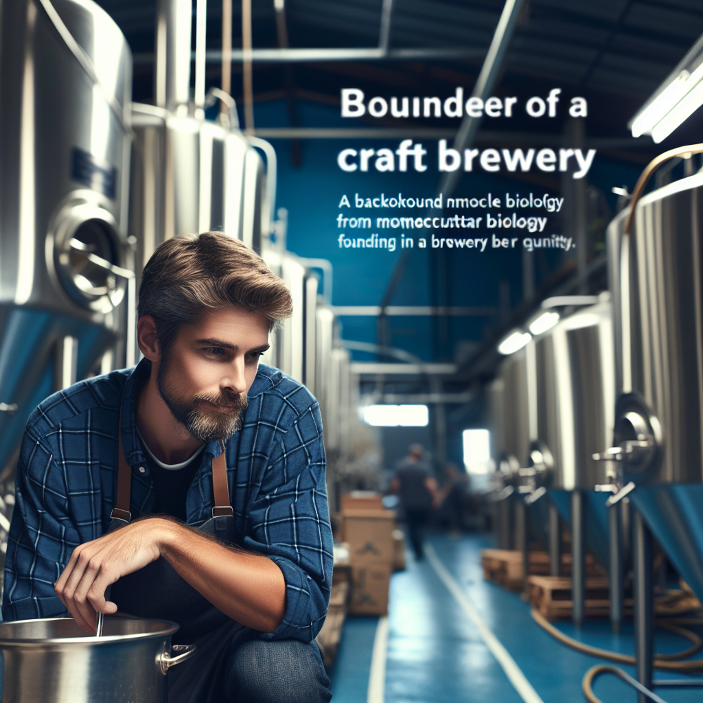 Brouwende Passie: Mike Meletopoulo's Reis van Moleculaire Biologie naar Bracket Brewing Succes
