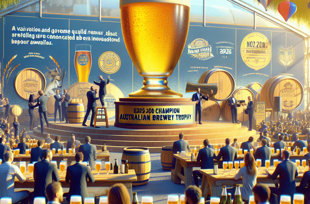 Brouwersparadijs 2025: De New Zealand Beer Awards Open voor Inschrijvingen!