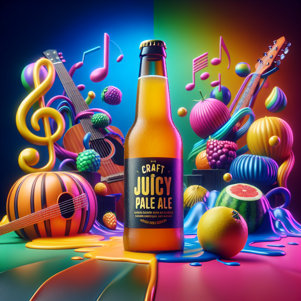 Een Harmonieuze Smaakexplosie: Grateful Dead en Dogfish Head's Juicy Pale Ale