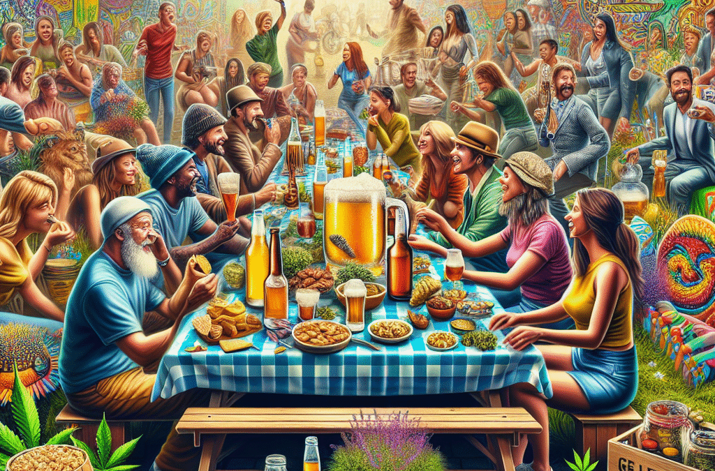 Klinkende Innovatie: De Opkomst van THC- en CBD-geïnfuseerd Bier