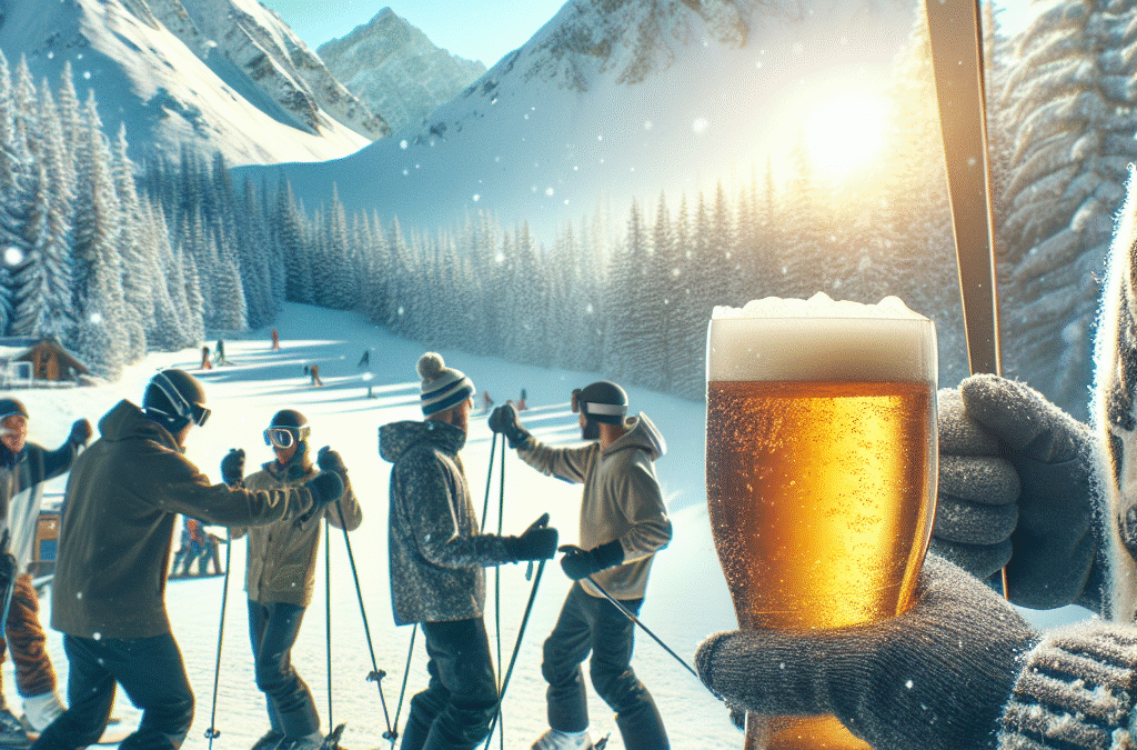 Winters Magie: De Betoverende Mix van Bier en Skiën