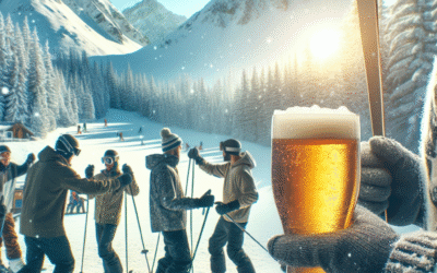 Winters Magie: De Betoverende Mix van Bier en Skiën