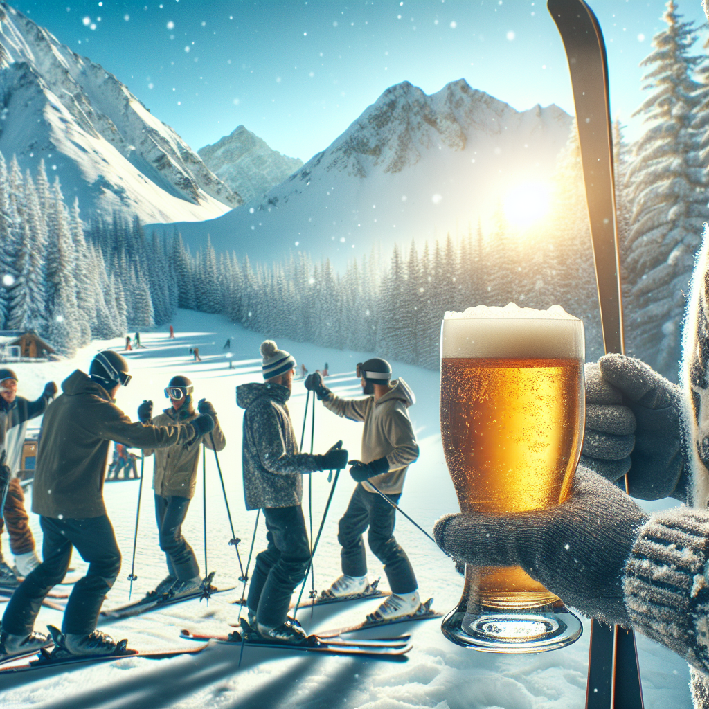 Winters Magie: De Betoverende Mix van Bier en Skiën