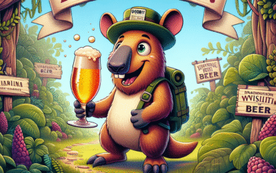 Proef de Unieke Smaak van Wally de Wombat’s Notenbier!