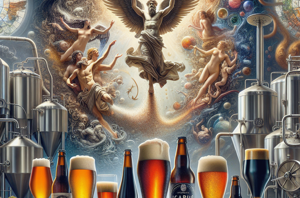 Vleugels van Smaak: Het Mythische Avontuur van Icarus Brewing