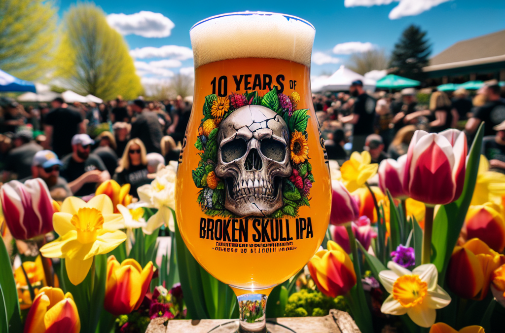 Proost op 10 Jaar Broken Skull IPA: Een Viering van Smaak en Passie in de Lente!