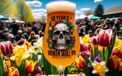 Proost op 10 Jaar Broken Skull IPA: Een Viering van Smaak en Passie in de Lente!